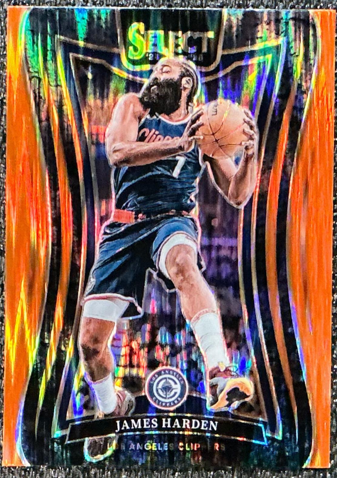 James Harden [Orange Flash Prizm] #351