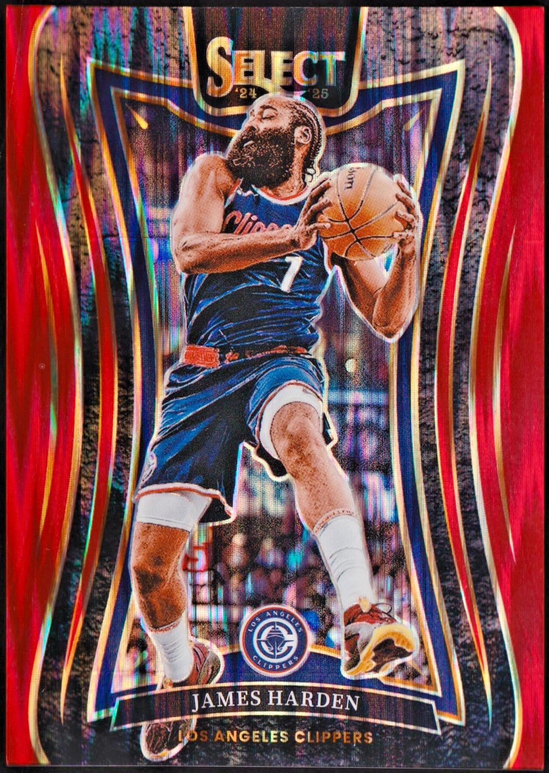 James Harden [Red Flash Prizm] #351