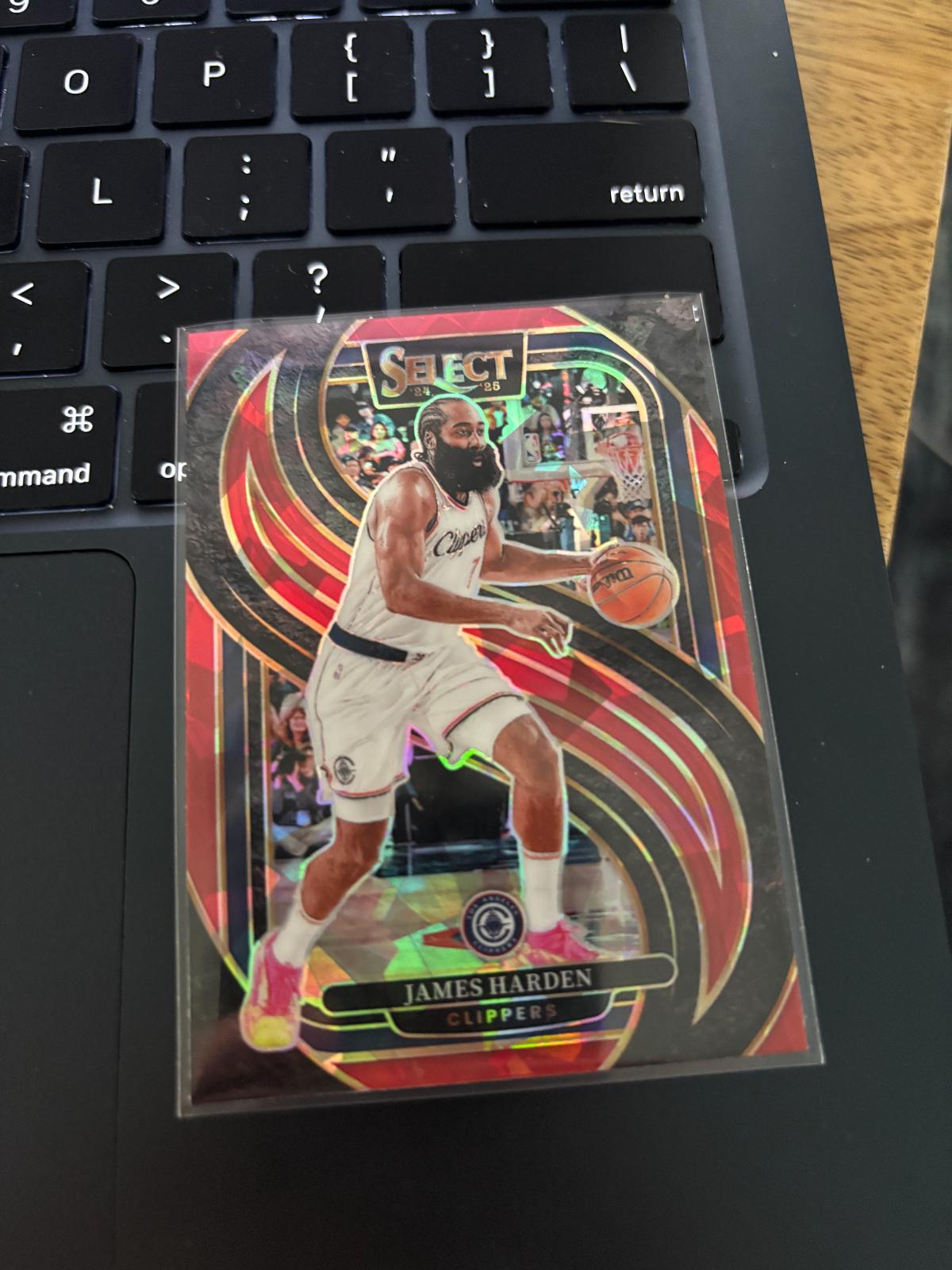 James Harden [Red Wave Prizm] #103