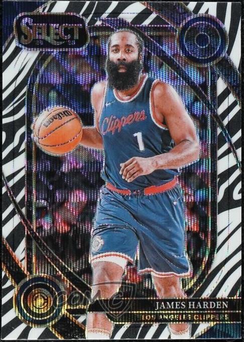 James Harden [Zebra Prizm] #202