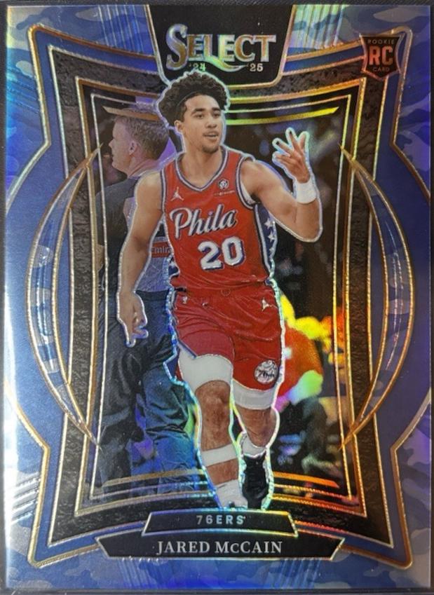 Jared McCain [Blue Camo Prizm] #82