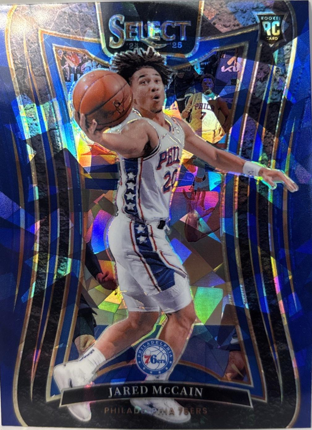 Jared McCain [Blue Cracked Ice Prizm] #393