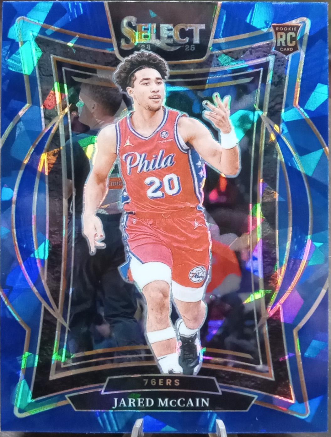 Jared McCain [Blue Cracked Ice Prizm] #82
