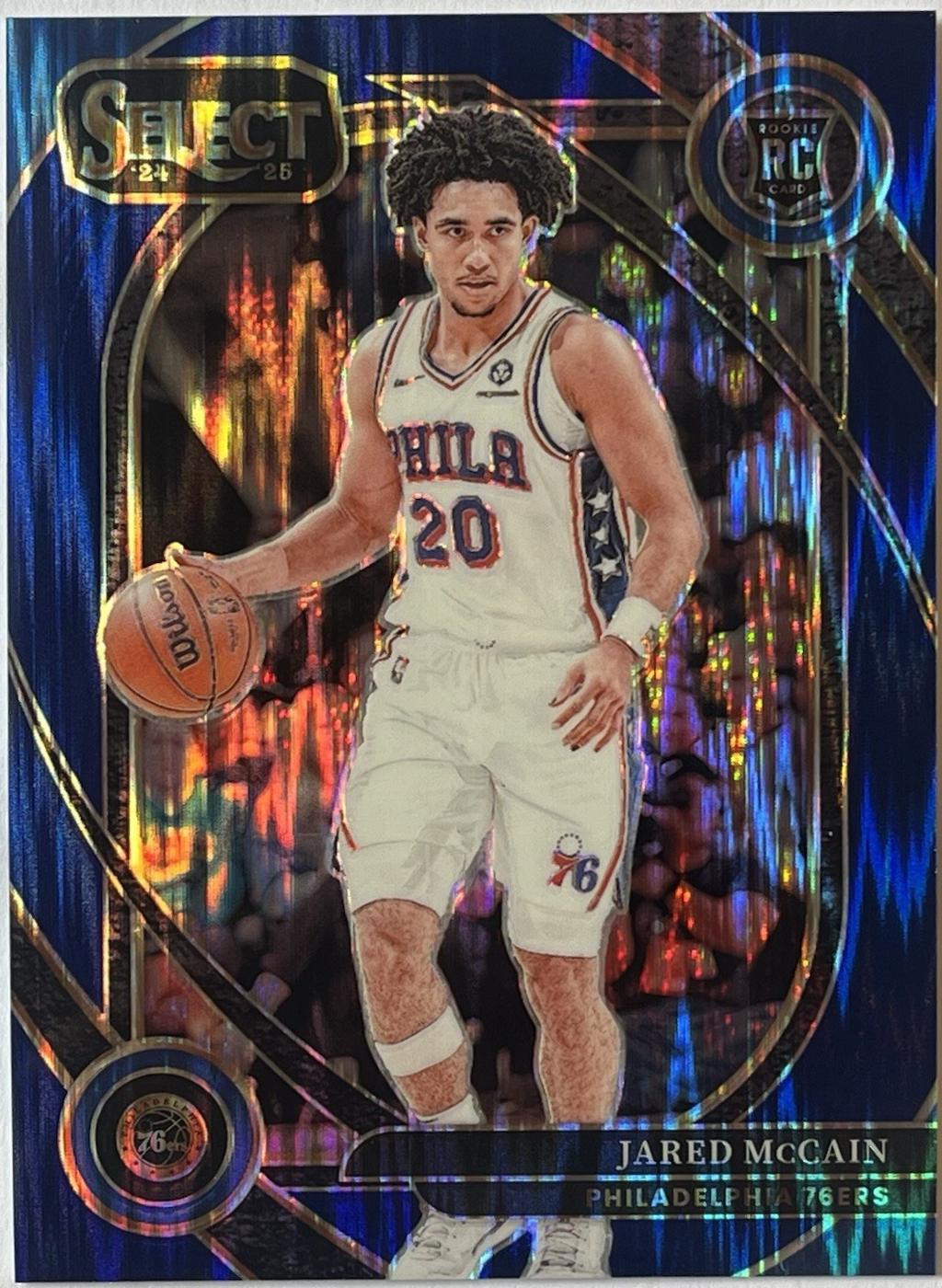 Jared McCain [Blue Flash Prizm] #283