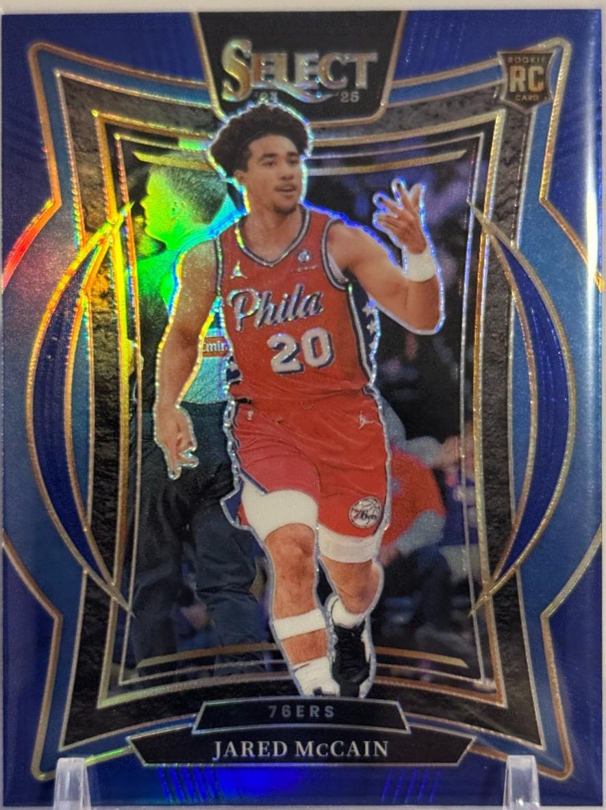 Jared McCain [Blue Prizm] #82
