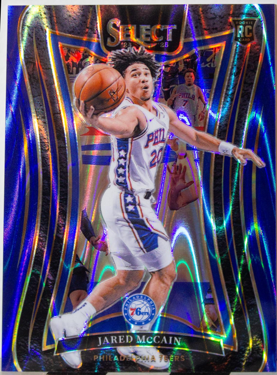 Jared McCain [Blue Tectonic Prizm] #393