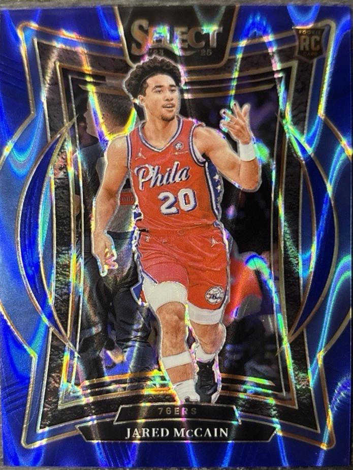 Jared McCain [Blue Tectonic Prizm] #82