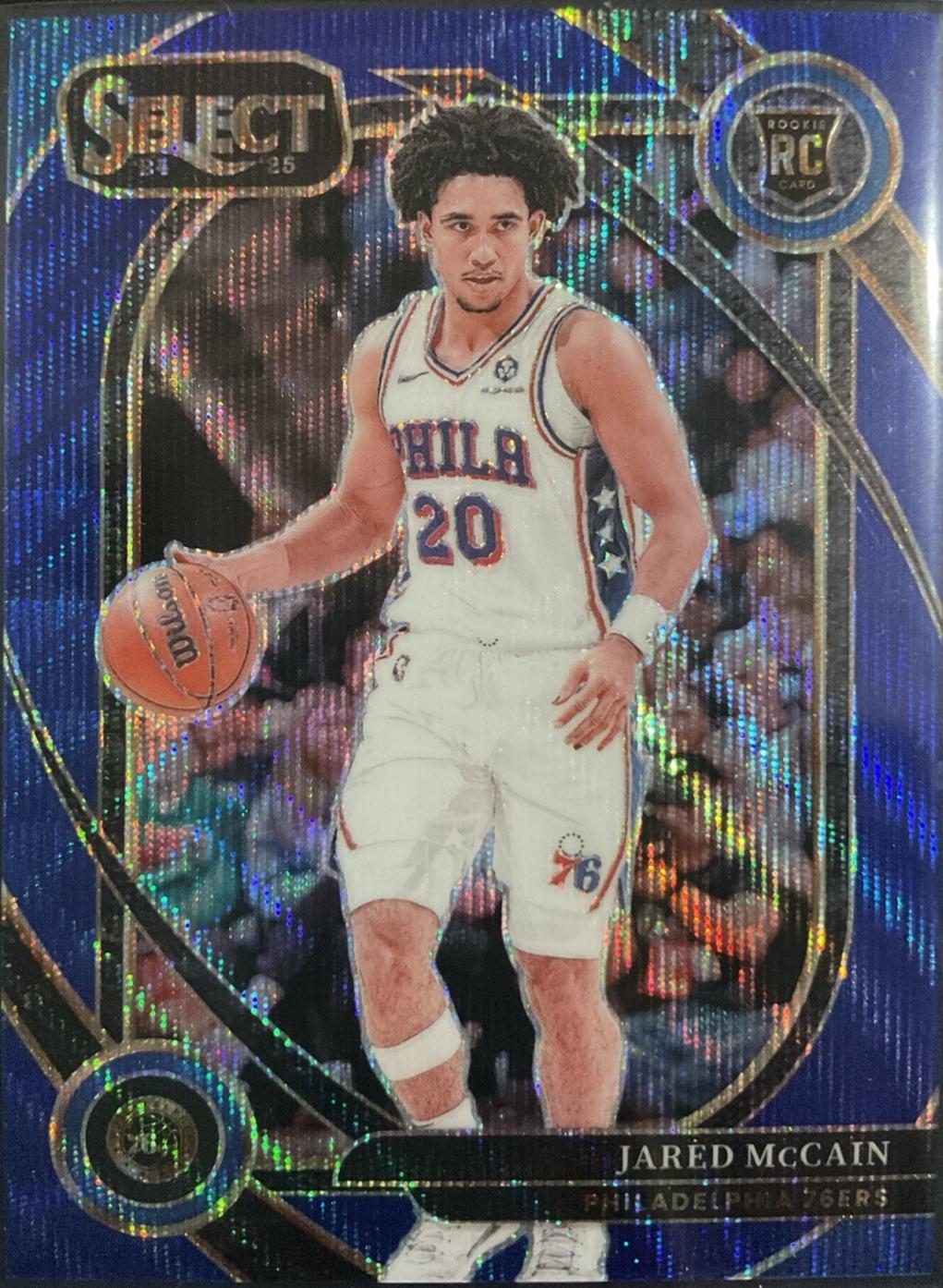 Jared McCain [Blue Wave Prizm] #283