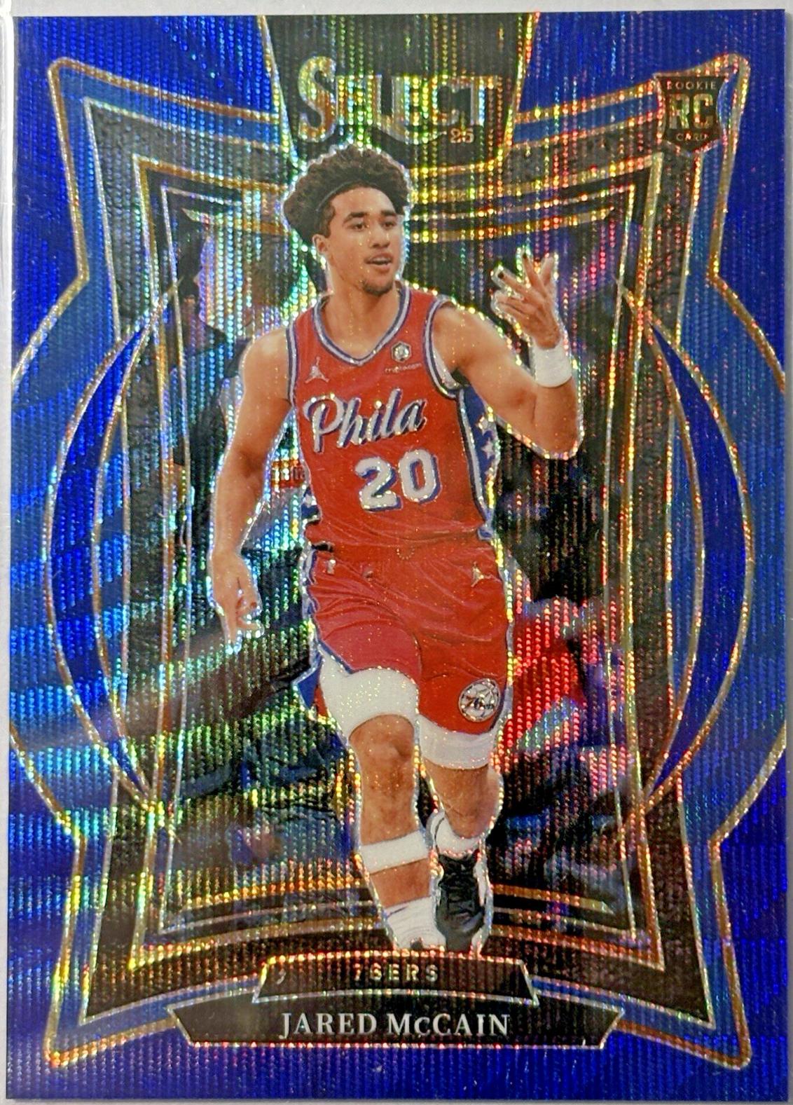 Jared McCain [Blue Wave Prizm] #82
