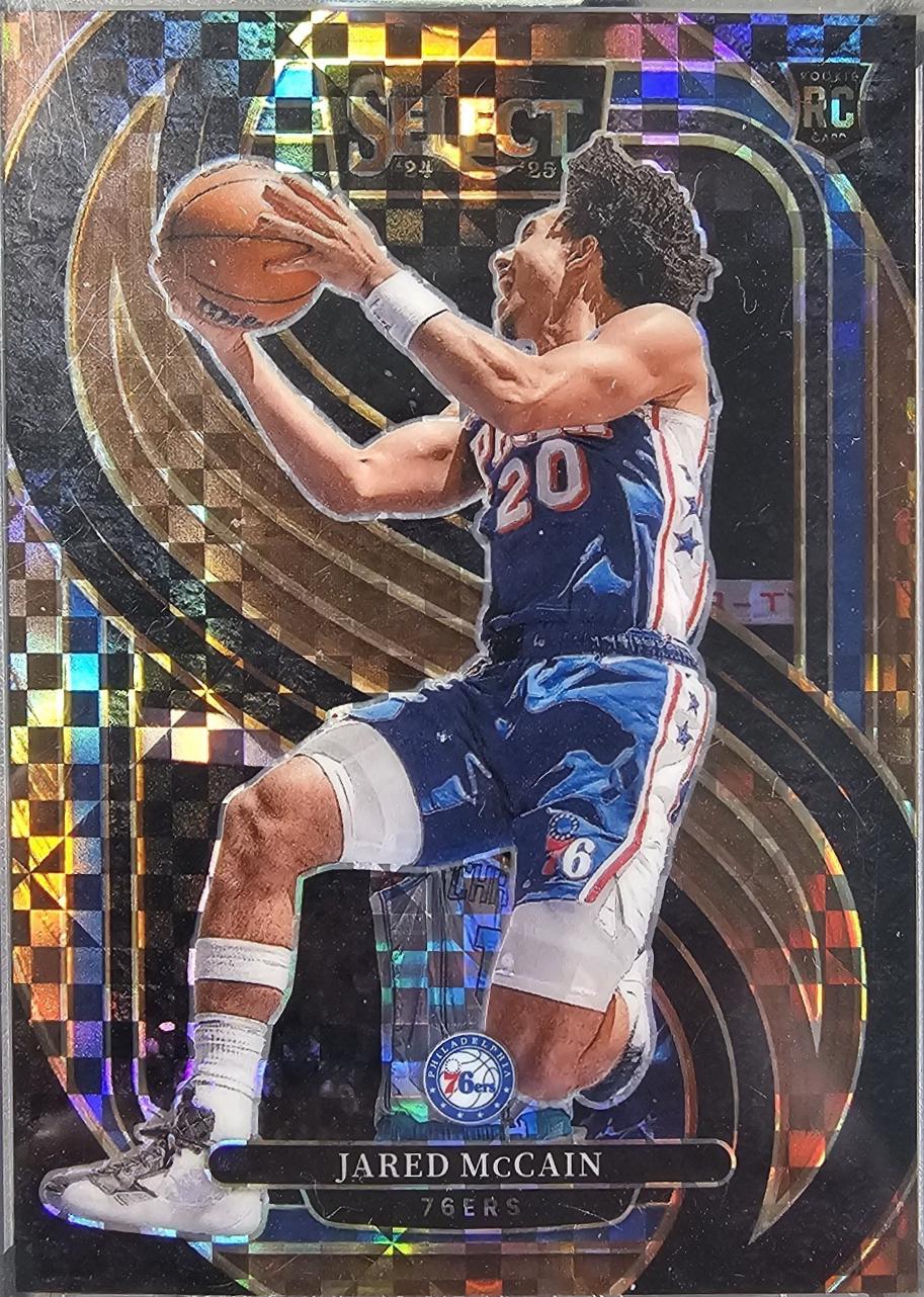 Jared McCain [Bronze Checker Prizm] #184