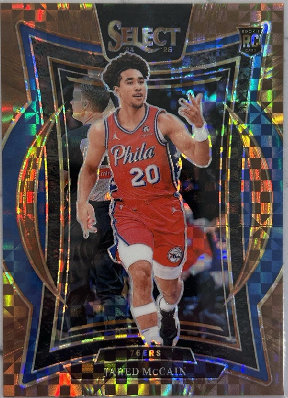 Jared McCain [Bronze Checker Prizm] #82