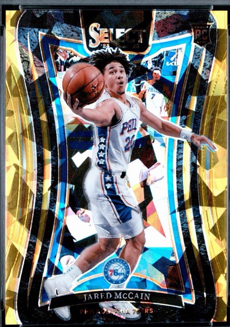 Jared McCain [Gold Cracked Ice Prizm] #393