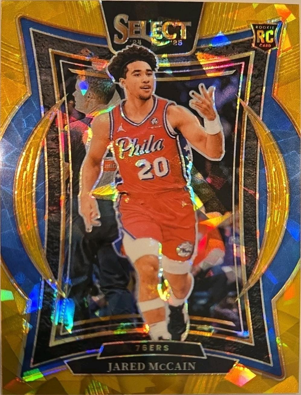 Jared McCain [Gold Cracked Ice Prizm] #82