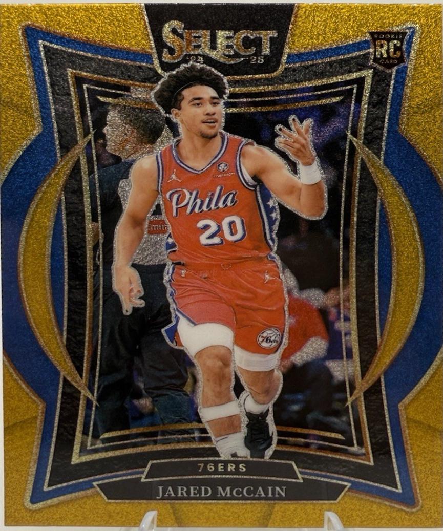 Jared McCain [Gold Glitter Prizm] #82