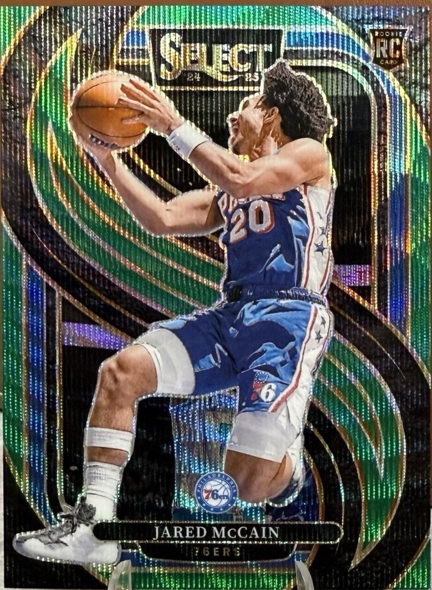 Jared McCain [Green Wave Prizm] #184