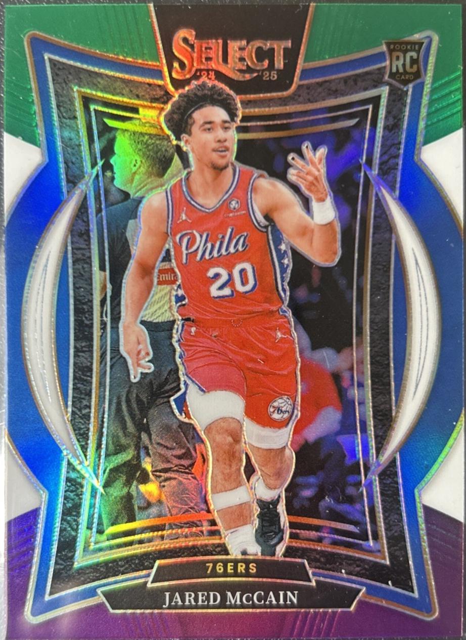 Jared McCain [Green White Purple Prizm] #82