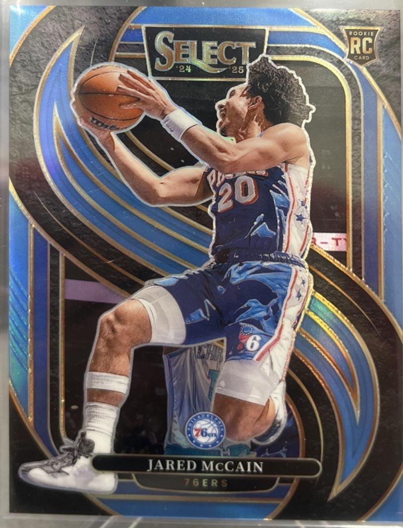 Jared McCain [Light Blue Prizm] #184