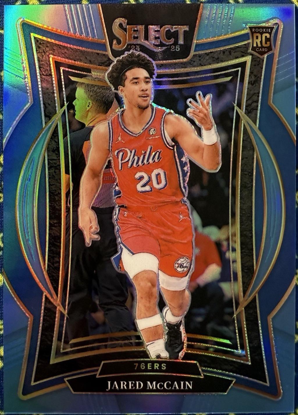 Jared McCain [Light Blue Prizm] #82
