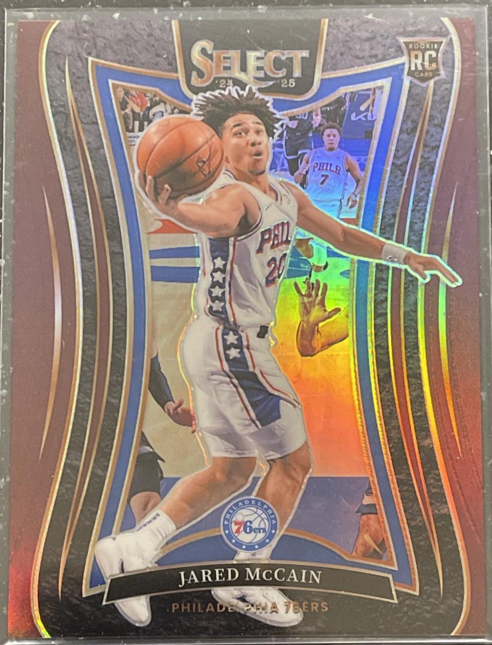 Jared McCain [Maroon Prizm] #393