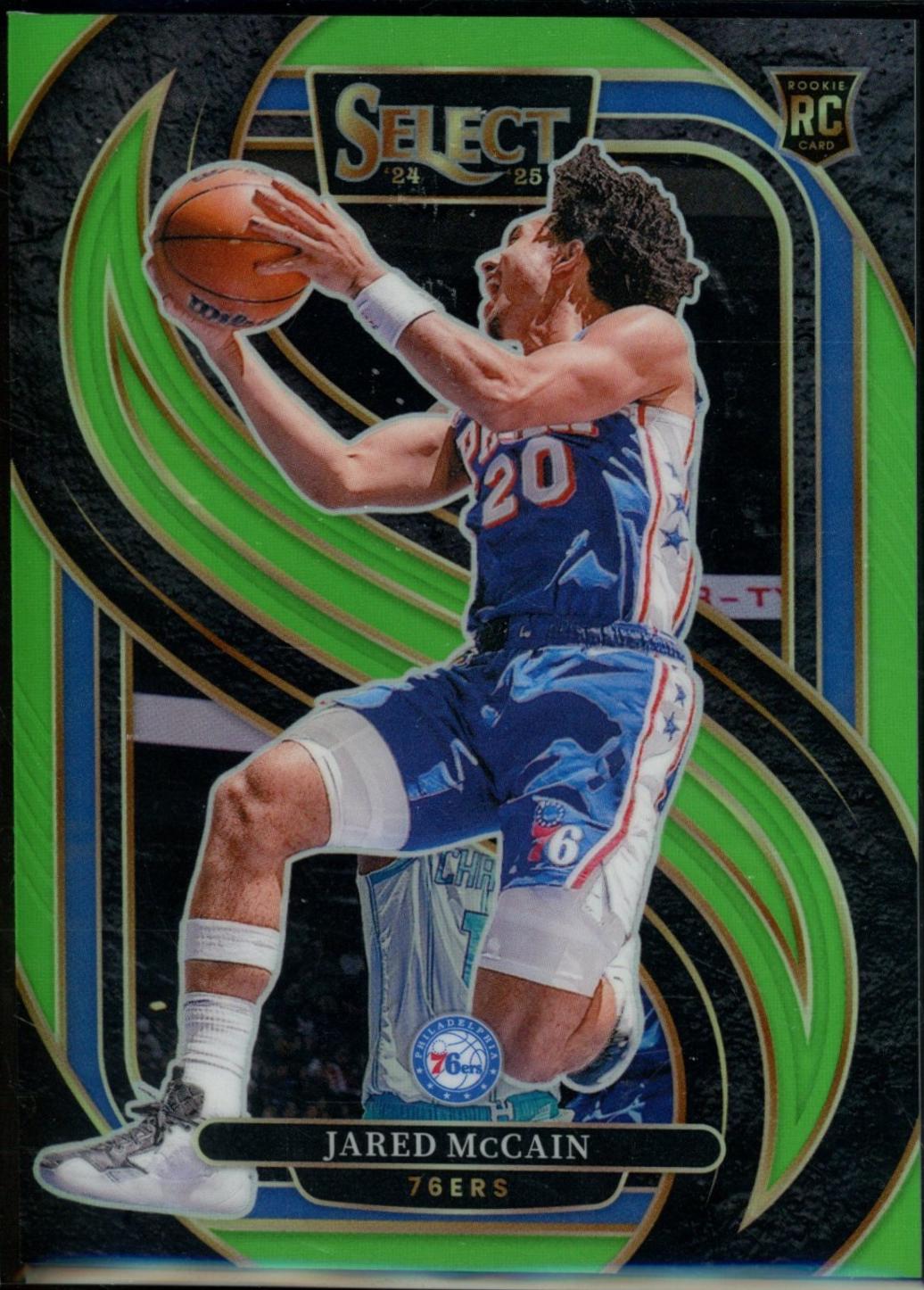 Jared McCain [Neon Green Prizm] #184