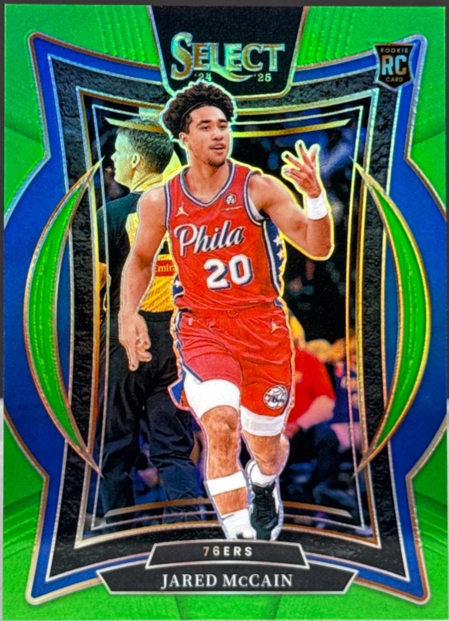 Jared McCain [Neon Green Prizm] #82