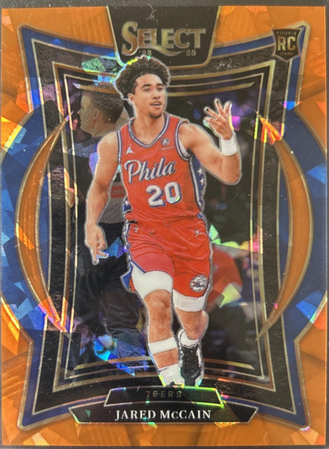 Jared McCain [Orange Cracked Ice Prizm] #82