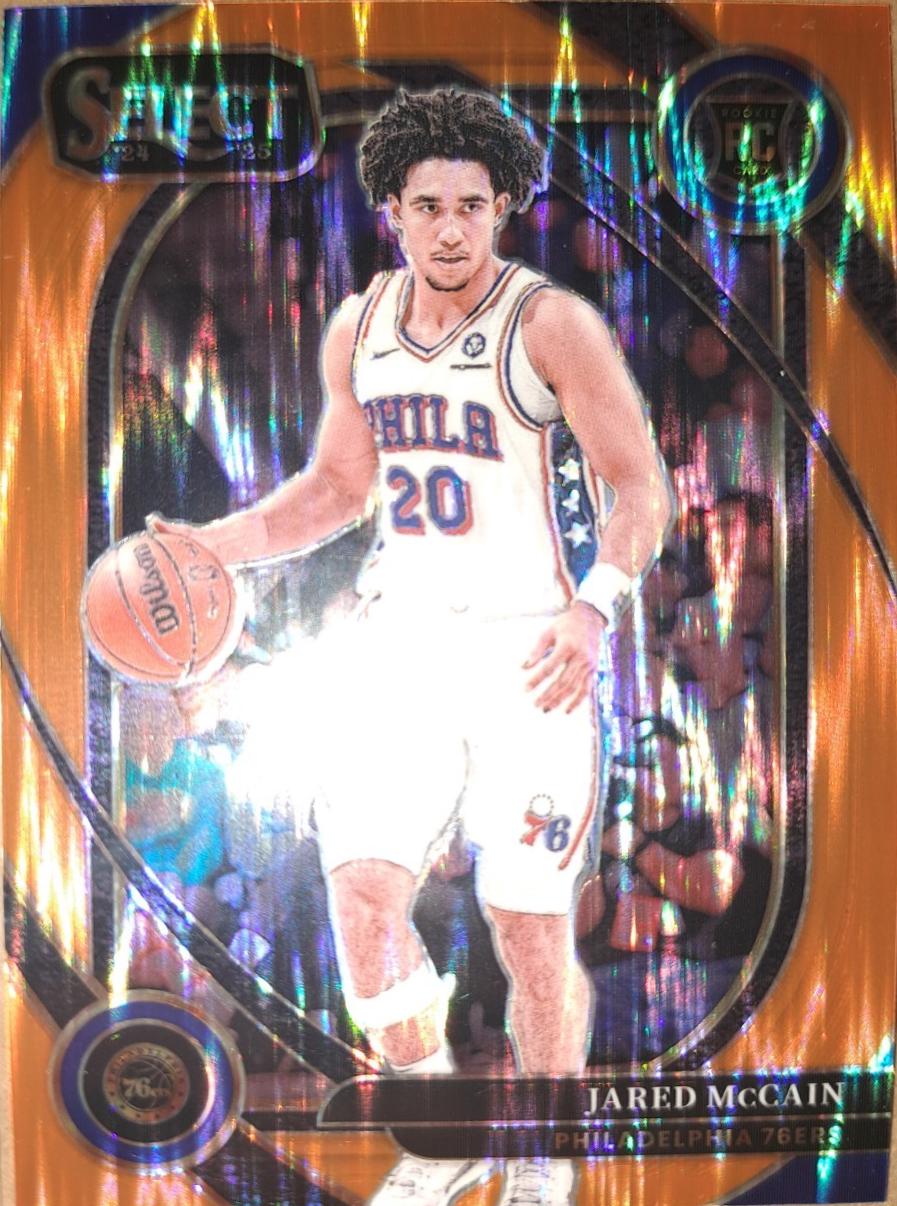 Jared McCain [Orange Flash Prizm] #283
