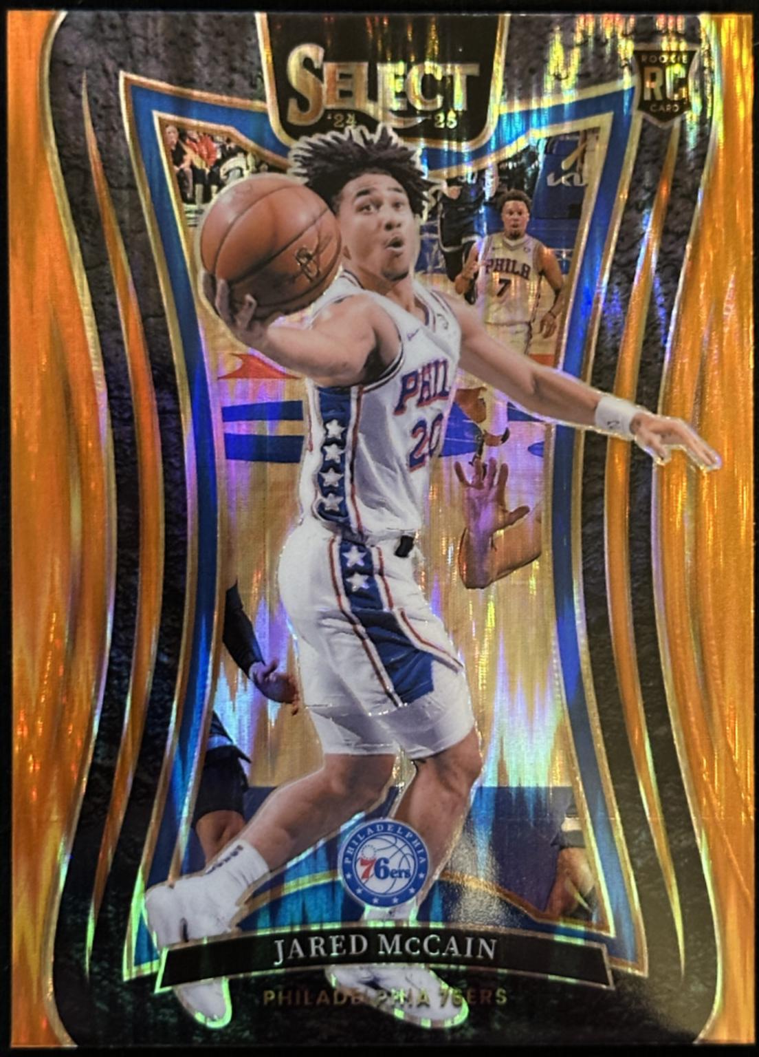 Jared McCain [Orange Flash Prizm] #393
