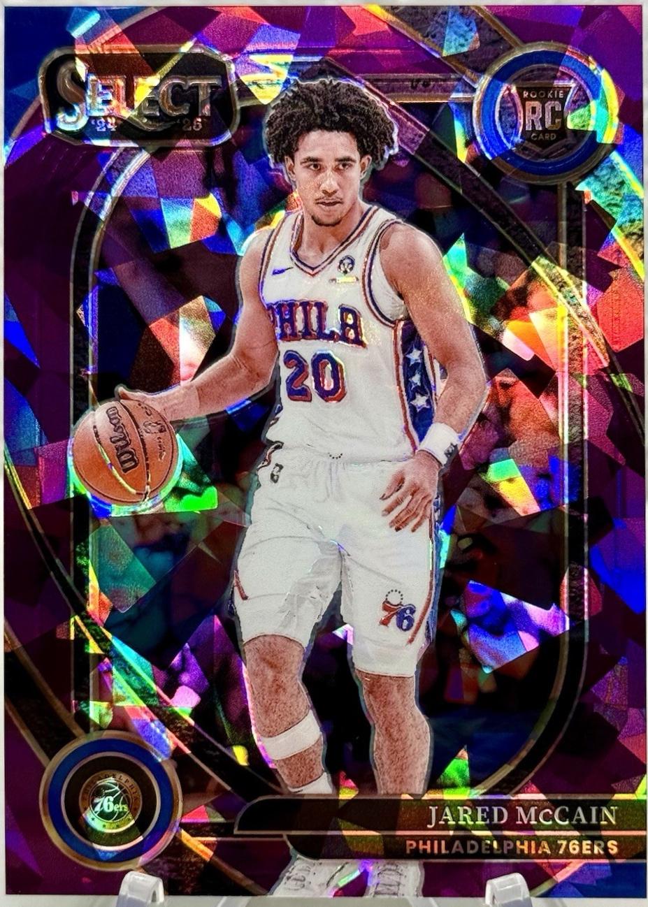 Jared McCain [Purple Cracked Ice Prizm] #283