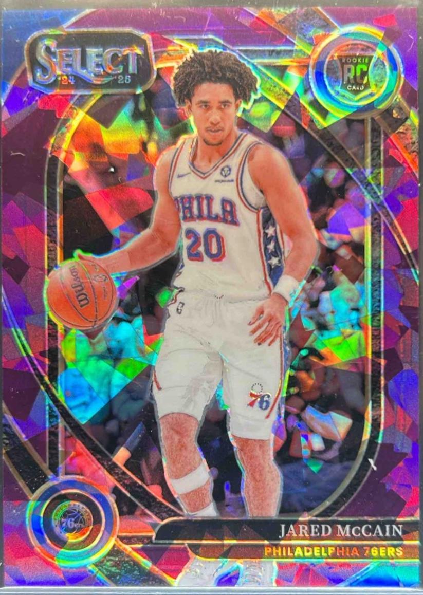 Jared McCain [Purple Cracked Ice Prizm] #82