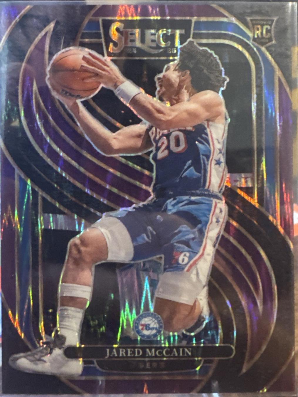 Jared McCain [Purple Prizm] #184