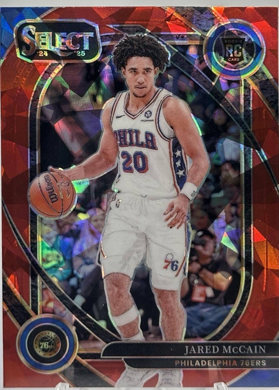 Jared McCain [Red Cracked Ice Prizm] #283