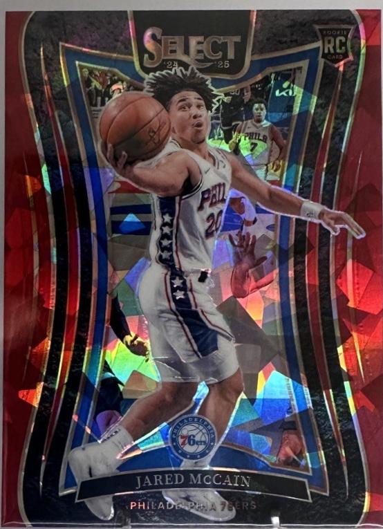 Jared McCain [Red Cracked Ice Prizm] #393