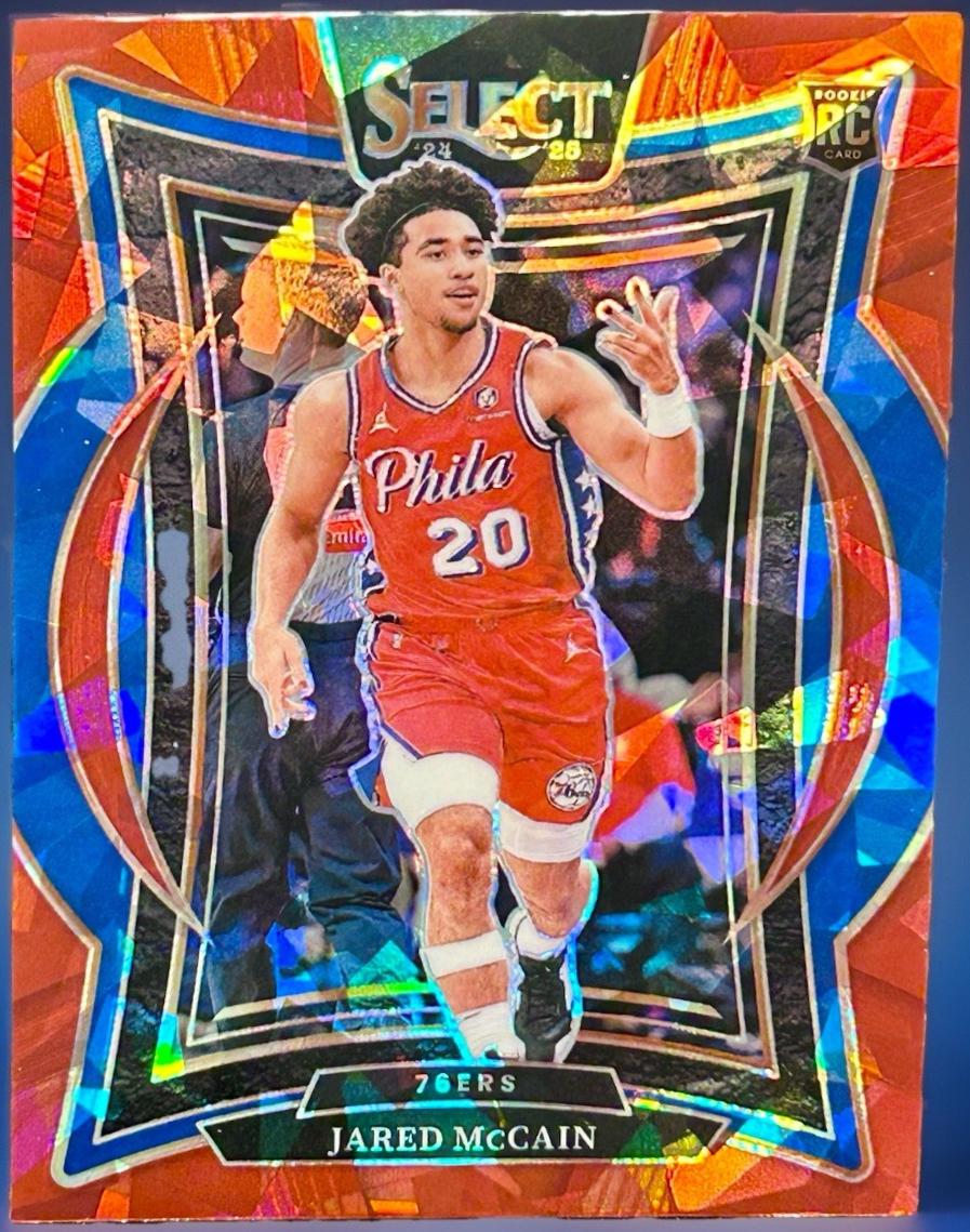 Jared McCain [Red Cracked Ice Prizm] #82