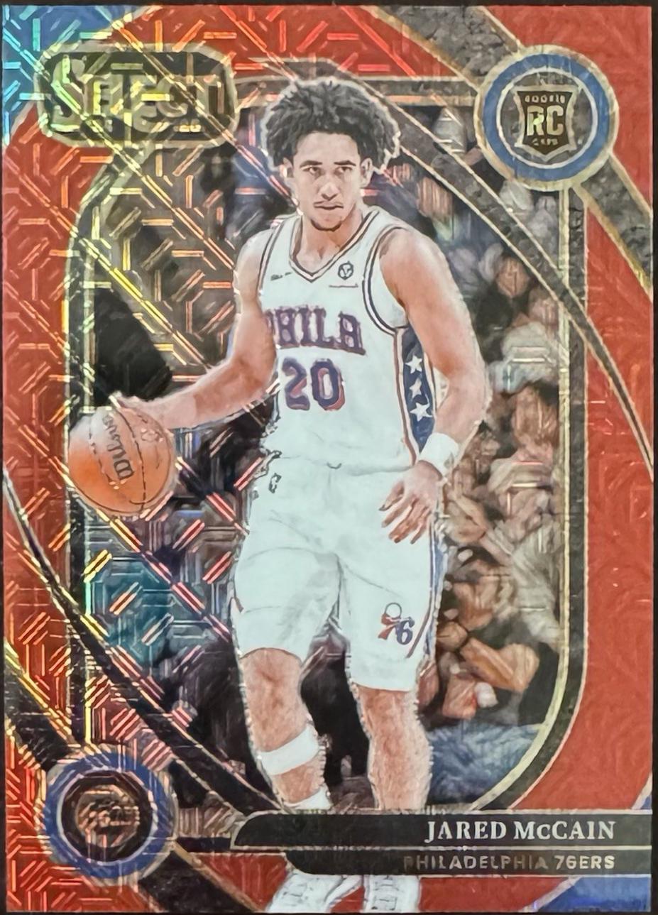 Jared McCain [Red Mojo Prizm] #283