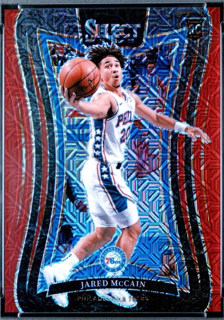 Jared McCain [Red Mojo Prizm] #393