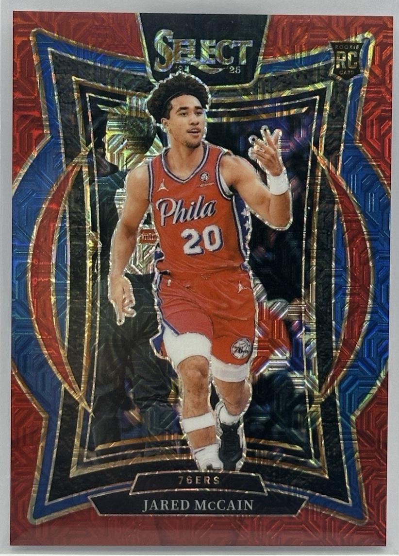 Jared McCain [Red Mojo Prizm] #82