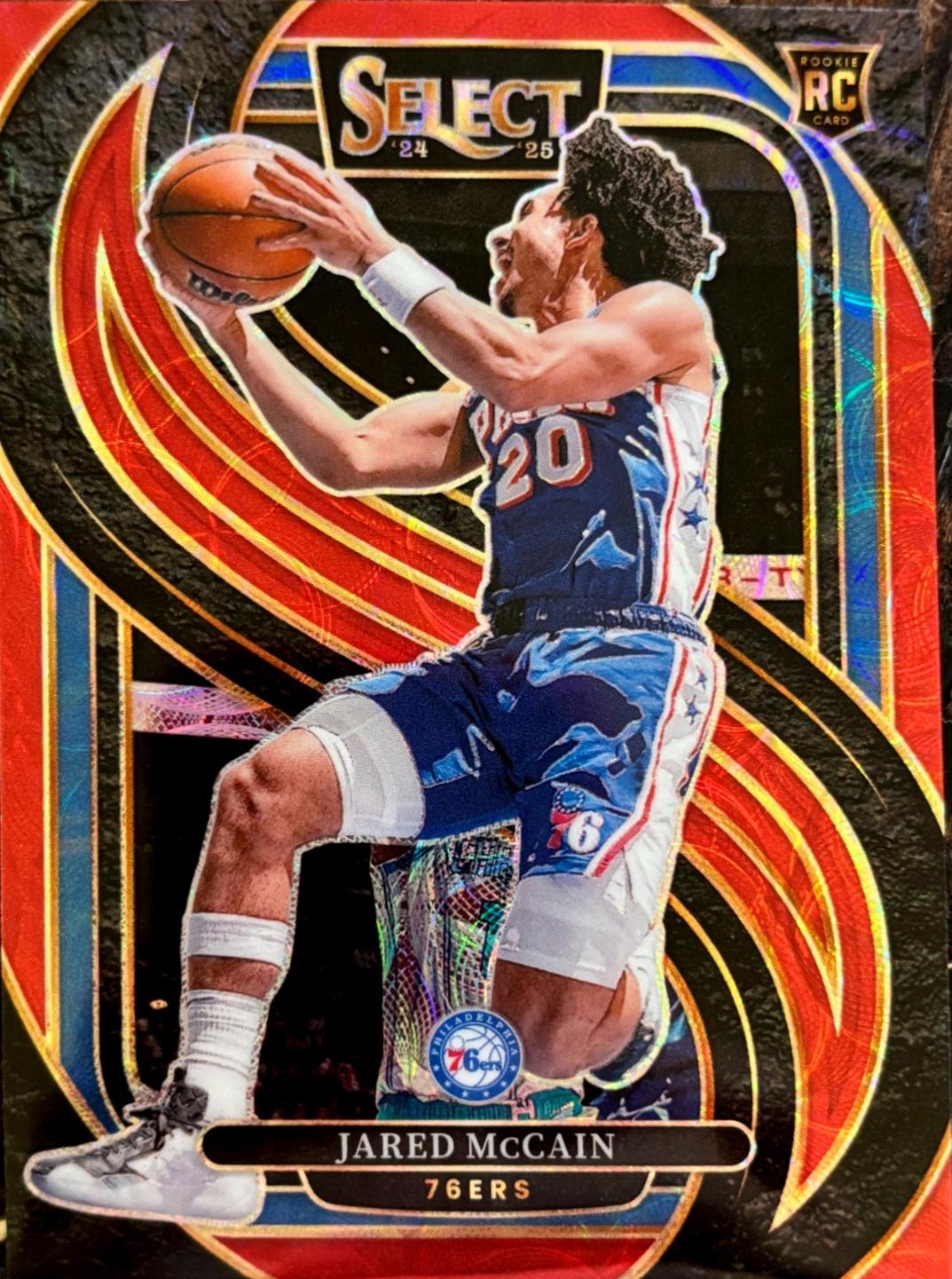 Jared McCain [Red Scope Prizm] #184