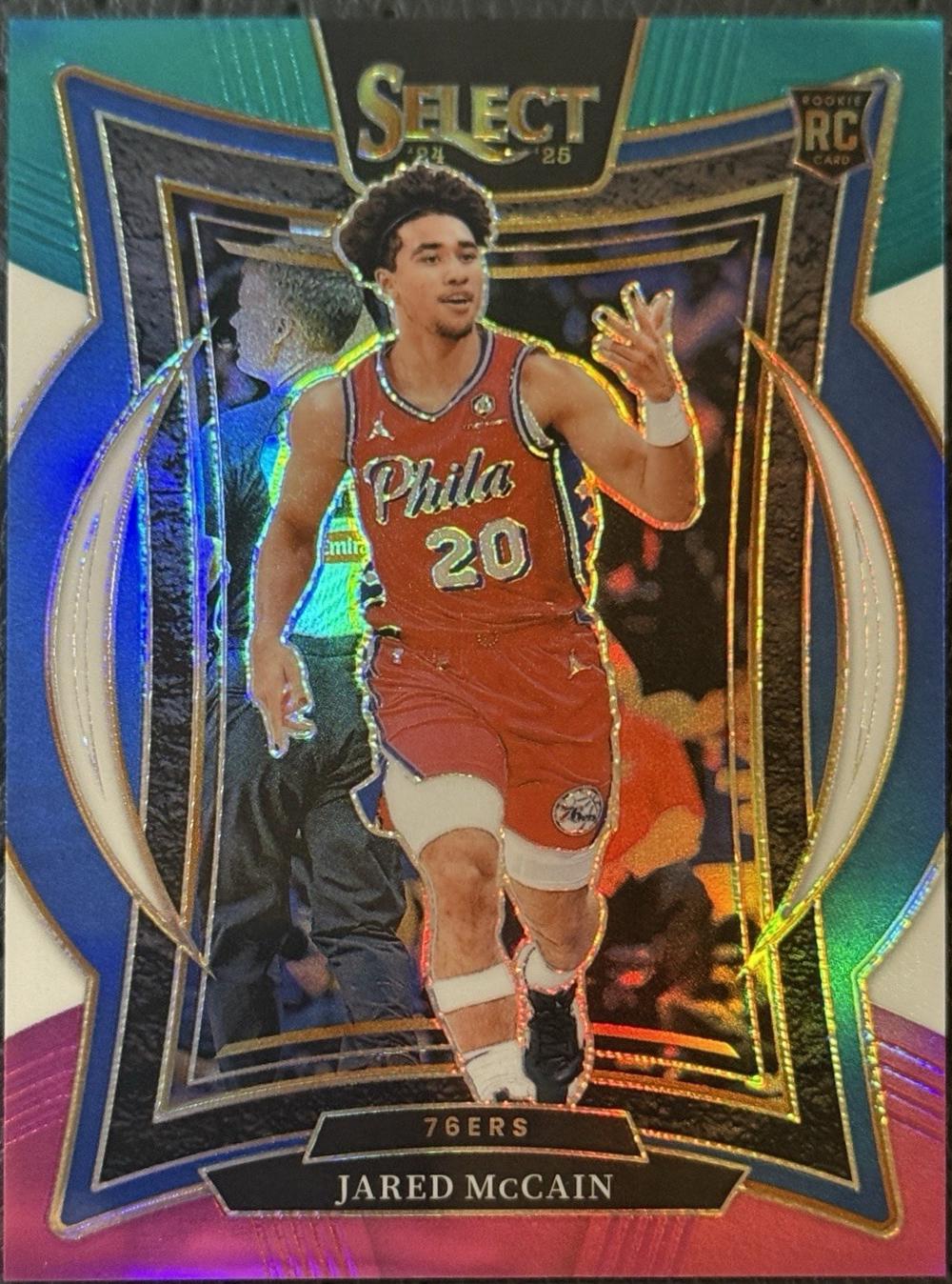 Jared McCain [Teal White Pink Prizm] #82