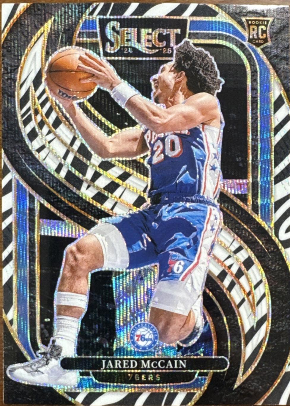 Jared McCain [Zebra Prizm] #184