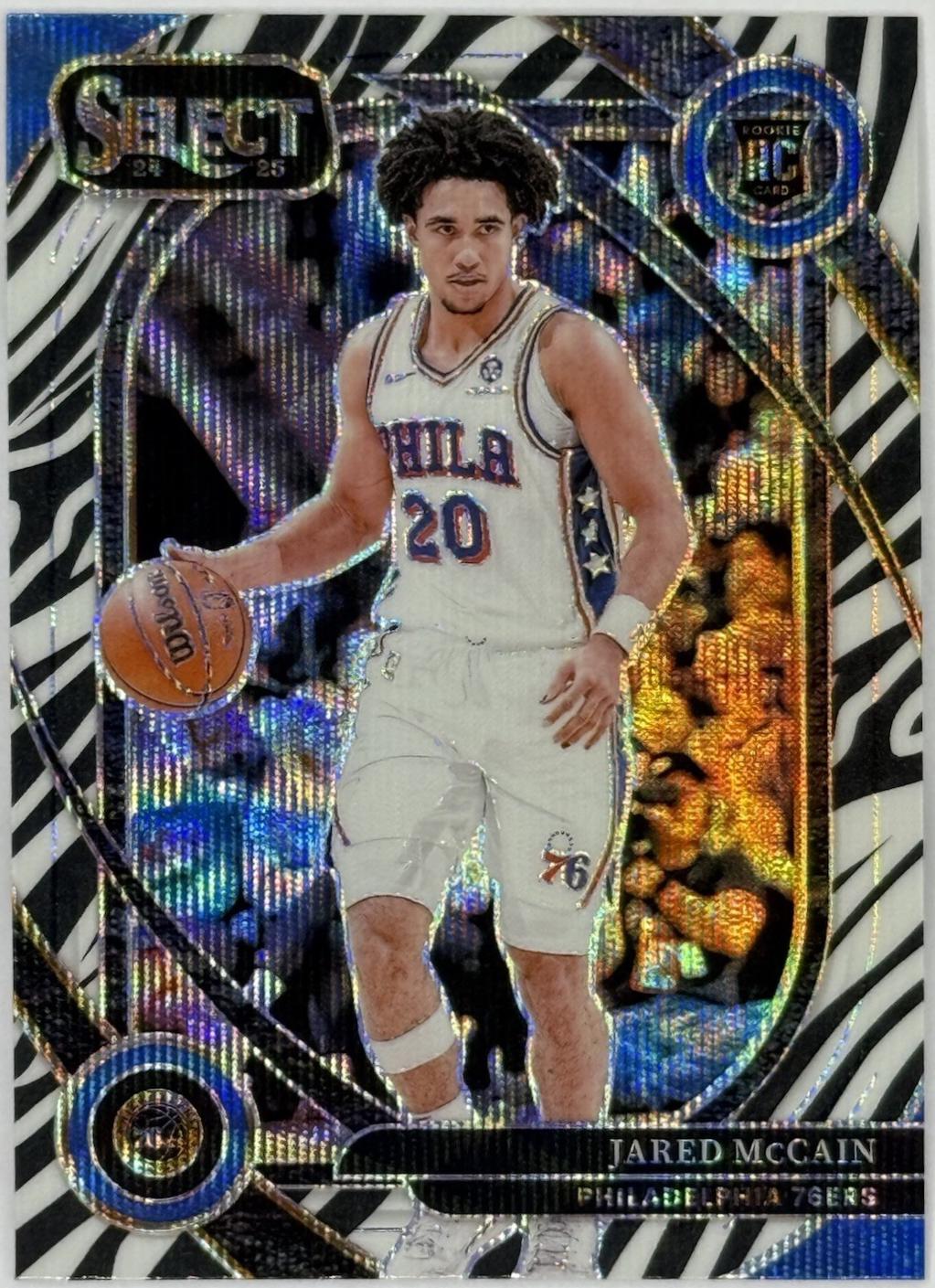 Jared McCain [Zebra Prizm] #283