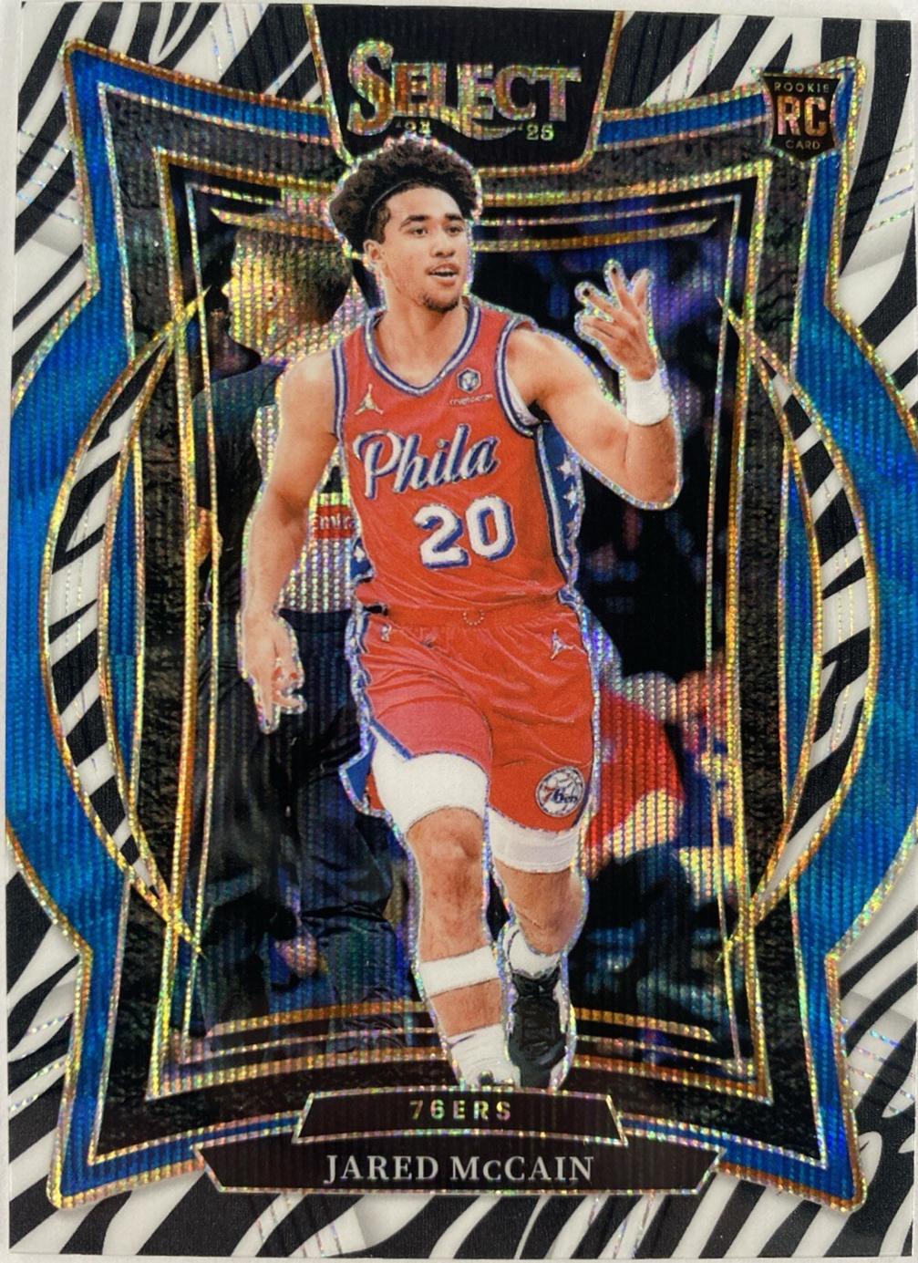 Jared McCain [Zebra Prizm] #82