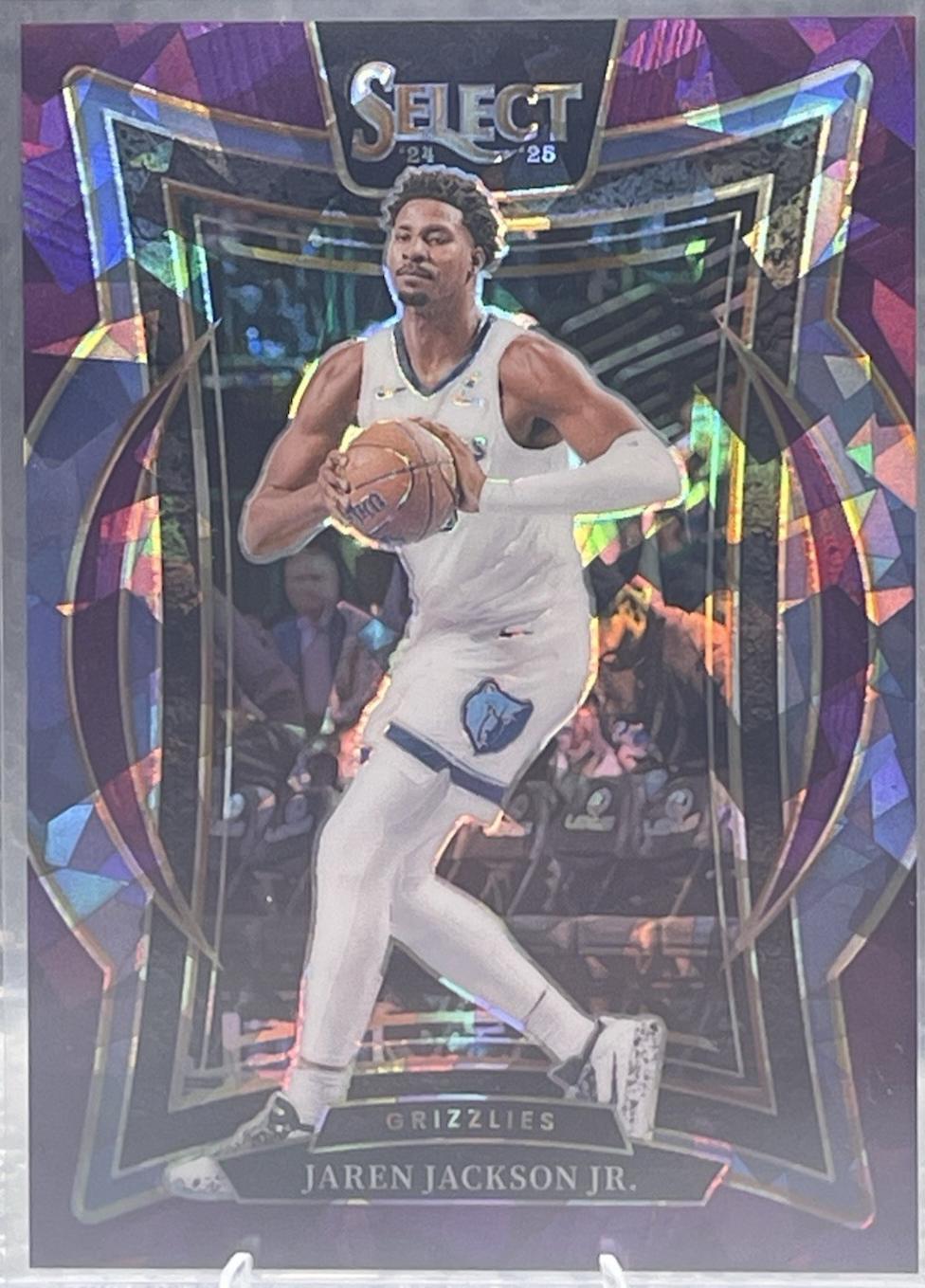 Jaren Jackson Jr. [Purple Cracked Ice Prizm] #48