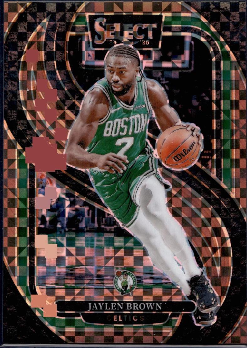 Jaylen Brown [Bronze Checker Prizm] #146