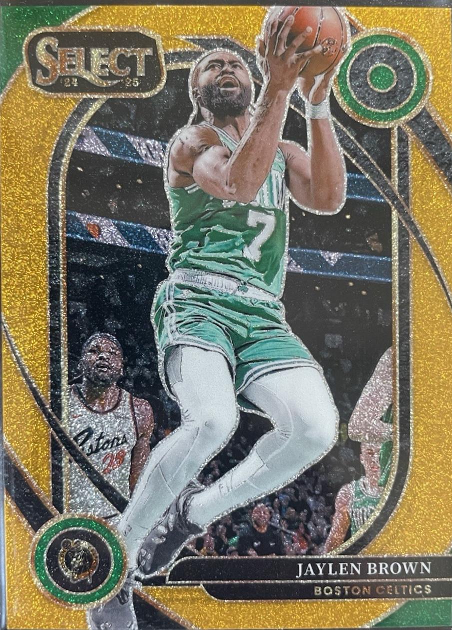 Jaylen Brown [Gold Glitter Prizm] #254