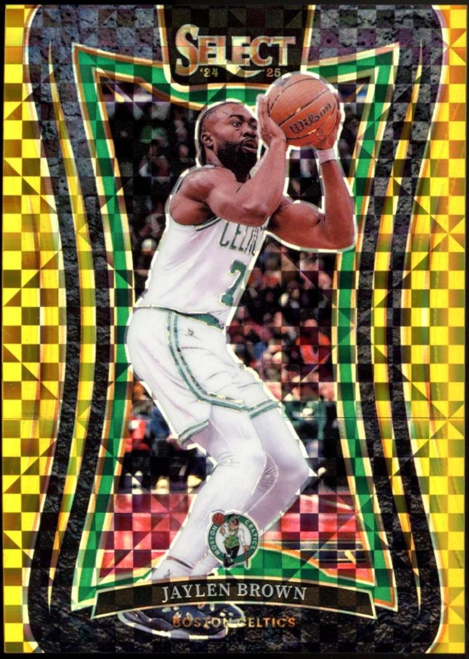 Jaylen Brown [Gold Tectonic Prizm] #361