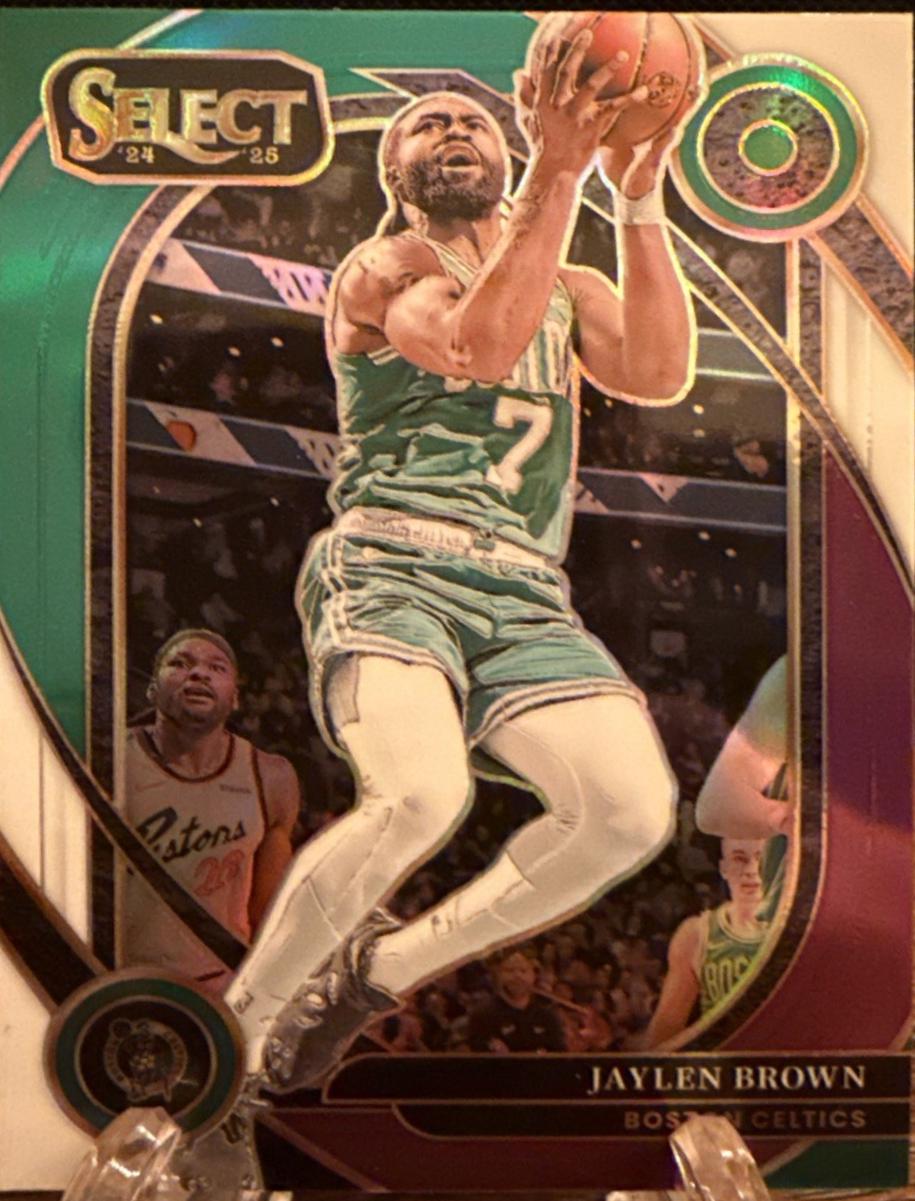 Jaylen Brown [Green White Purple Prizm] #254