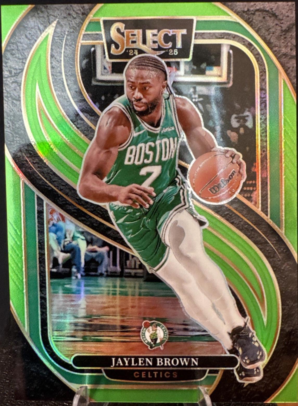 Jaylen Brown [Neon Green Prizm] #146