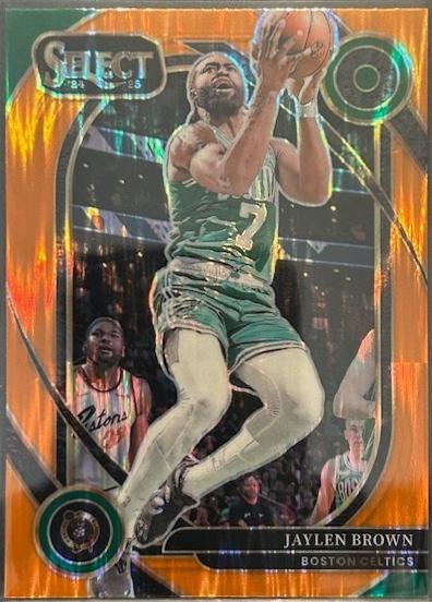 Jaylen Brown [Orange Flash Prizm] #254