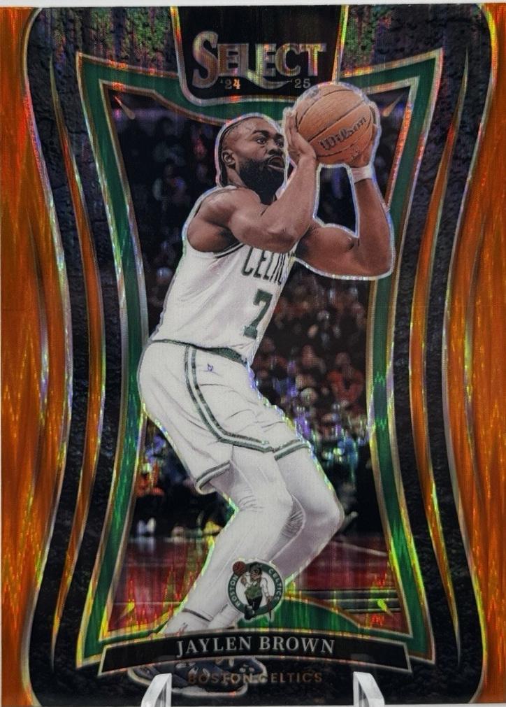 Jaylen Brown [Orange Flash Prizm] #361